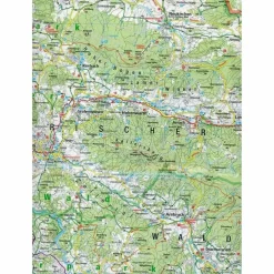 New OBERER BAYERISCHER WALD - CHAM 1 : 70 00 - Fahrradkarte Fahrradkarten|Fahrradkarten