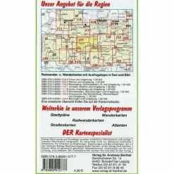 Fahrradkarten|Wanderkarten Und Winterkarten^OBERHOF, ILMENAU, ZELLA-MEHLIS UND UMGEBUNG - Wanderkarte