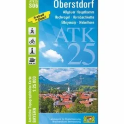 New OBERSTDORF 1:25 000 Fahrradkarten|Wanderkarten Und Winterkarten