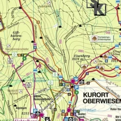 Online OBERWIESENTHAL UND UMGEBUNG - Wanderkarte Wanderkarten Und Winterkarten|Wanderkarten Und Winterkarten