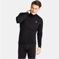 Herren Odlo Funktionsunterwäsche^ACTIVE WARM BL TOP TURTLE NECK L/S Herren - Funktionsshirt