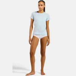 Damen Odlo Funktionsunterwäsche^BL TOP CREW NECK S/S ACTIVE LIGHT Damen - Funktionsshirt