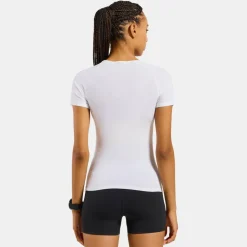 Damen Odlo Funktionsunterwäsche^BL TOP CREW NECK S/S PERFORMANCE X-LIGHT Damen - Baselayer-Shirt