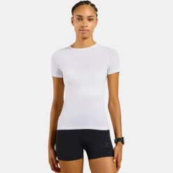 Damen Odlo Funktionsunterwäsche^BL TOP CREW NECK S/S PERFORMANCE X-LIGHT Damen - Baselayer-Shirt