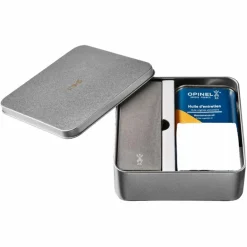 Opinel Messerschärfer Und Messerpflege^PFLEGE-SET, 3-TEILIG - Messerschärfer