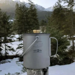 Origin Outdoors Kaffee Equipment|Campingtöpfe Und Campinggeschirr^FRENCH PRESS 3 IN 1 TITAN - Kaffeepresse