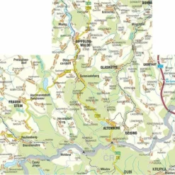 OSTERZGEBIRGE - Wanderkarte Wanderkarten Und Winterkarten|Wanderkarten Und Winterkarten