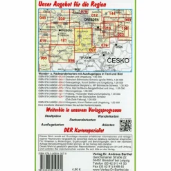 Discount OSTERZGEBIRGE. ALTENBERG UND UMGEBUNG - Wanderkarte Fahrradkarten|Wanderkarten Und Winterkarten