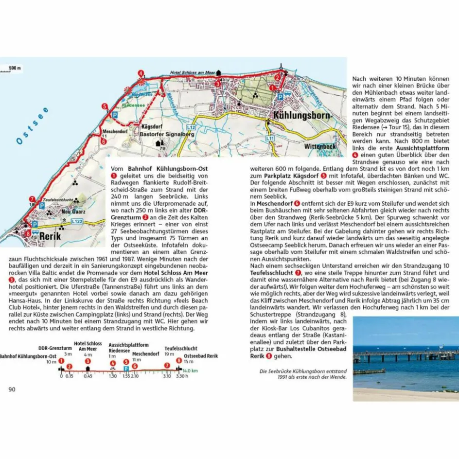 Wanderführer^OSTSEEKÜSTE MECKLENBURG-VORPOMMERN - Wanderführer