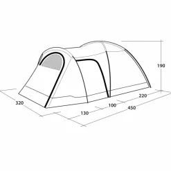 Sale CLOUD 5 PLUS - Familienzelt 3-Jahreszeiten-Zelte|Familienzelte