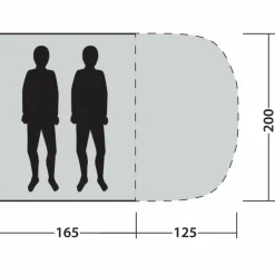 Outwell Strandmuscheln^WHITBY BEACH SHELTER - Strandmuschel