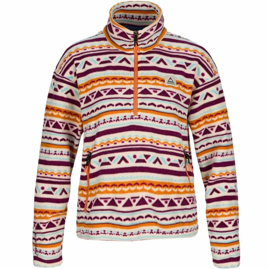 Damen Passenger Clothing Pullover Und Fleecepullover^AYLA RECYCLED MICRO POLARTEC FLEECE Damen - Fleecepullover