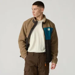 Herren Passenger Clothing Pullover Und Fleecepullover|Outdoorjacken^BORN EXPLORER RECYCLED POLAR-LINED SHERPA FLEECE Herren - Fleecejacke