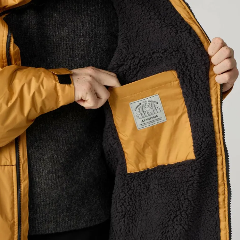 Damen Passenger Clothing Outdoorjacken|Outdoorjacken^ESCAPISM RECYCLED SHERPA LINED CHANGING ROBE Unisex - Poncho