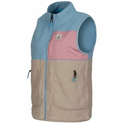 Damen Passenger Clothing Outdoorjacken^FAIRBANKS FULL ZIP RECYCLED SHERPA GILET Damen - Fleeceweste