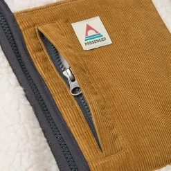 Herren Passenger Clothing Pullover Und Fleecepullover|Outdoorjacken^TREKKER 2.0 RECYCLED DEEP-PILE SHERPA FLEECE Herren - Fleecejacke