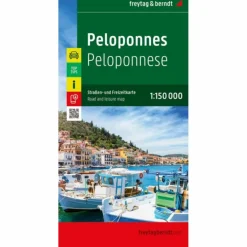 Straßenkarten|Straßenkarten^PELOPONNES, STRAßEN- UND FREIZEITKARTE 1:150.000 - Straßenkarte