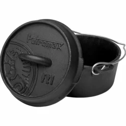 Petromax Campingtöpfe Und Campinggeschirr^FEUERTOPF FT1 PLANER BODEN - Kochtopf