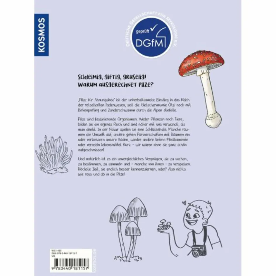 New PILZE FÜR AHNUNGSLOSE - Pilz-Ratgeber Tiere, Pflanzen Und Garten