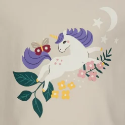 Kinder POLARN O. PYRET Kinder T-Shirts^CLIMBER - UNICORN TOPS L/S PRINTED Kinder - Langarmshirt