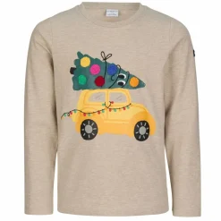 Kinder POLARN O. PYRET Kinder T-Shirts^HIDE TOPS L/S APPLICATION Kinder - Langarmshirt