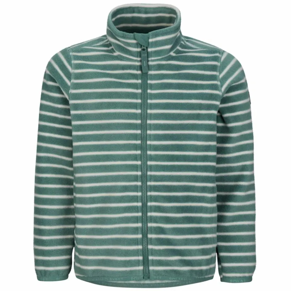 Kinder POLARN O. PYRET Kinder Fleecejacken Und Kinderpullover^LAVA JACKET FLEECE STRIPE Kinder - Fleecejacke