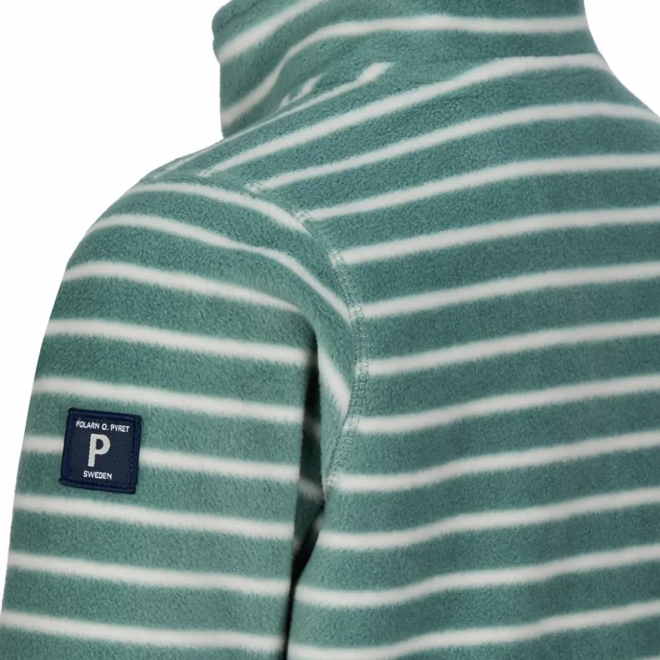 Kinder POLARN O. PYRET Kinder Fleecejacken Und Kinderpullover^LAVA JACKET FLEECE STRIPE Kinder - Fleecejacke