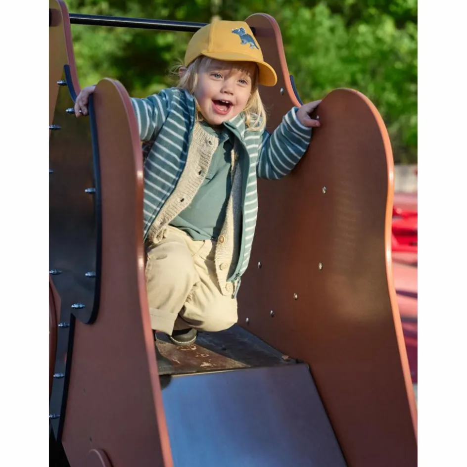 Kinder POLARN O. PYRET Kinder Fleecejacken Und Kinderpullover^LAVA JACKET FLEECE STRIPE Kinder - Fleecejacke