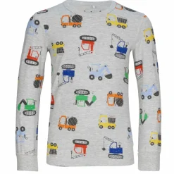 Kinder POLARN O. PYRET Kinder Funktionsunterwäsche^SLEEP - VEHICLE PYJAMAS SET AOP Kinder