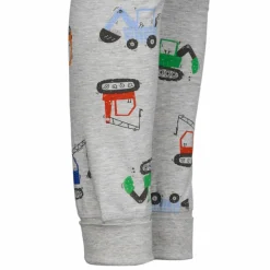 Kinder POLARN O. PYRET Kinder Funktionsunterwäsche^SLEEP - VEHICLE PYJAMAS SET AOP Kinder