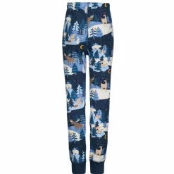Kinder POLARN O. PYRET Kinder Funktionsunterwäsche^SLEEP - WINTERLAND PYJAMAS SET AOP Kinder - Funktionsunterwäsche