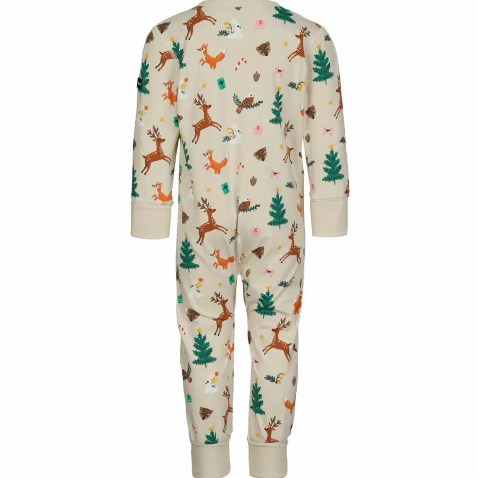 Kinder POLARN O. PYRET Kinder Funktionsunterwäsche^SLUMBER - WONDERLAND PYJAMAS OVERALL AOP Kinder - Overall