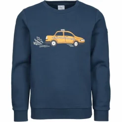 Kinder POLARN O. PYRET Kinder Fleecejacken Und Kinderpullover^THINK - TAXI SWEATERS PRINTED Kinder - Sweatshirt
