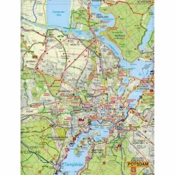 Fahrradkarten|Wanderkarten Und Winterkarten^POTSDAMER HAVELSEEN, BLÜTENSTADT WERDER - Wanderkarte