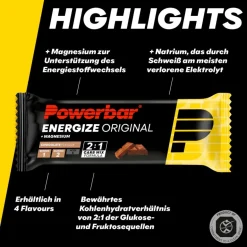 PowerBar Verpflegung^PB ENERGIZE ORIG. CHOCO (55GX15) PACKAGE - Energieriegel