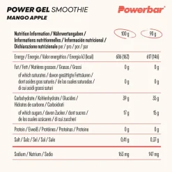 PowerBar Verpflegung^PB POWERGEL SMOOTHIE (90GX16) PACKAGE - Energiedrink