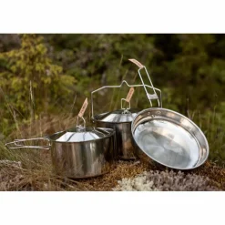Discount CAMPFIRE COOKSET S.S. SMALL - Campinggeschirr Campingtöpfe Und Campinggeschirr