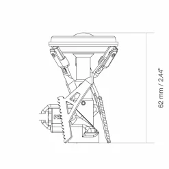 Clearance MICRON III PIEZO - Gaskocher Campingkocher