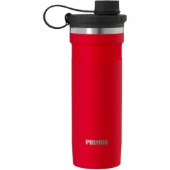 Clearance MIKA WIDE INSULATED BOTTLE 0.5 L DRINK CAP  RED - Thermobecher Thermoflaschen Und Becher