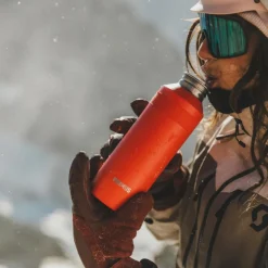 Clearance TUFA NARROW INSULATED BOTTLE 0.6 L  RED - Trinkflasche Thermoflaschen Und Becher