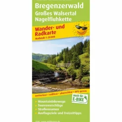 Wanderkarten Und Winterkarten|Wanderkarten Und Winterkarten^PUBLICPRESS BREGENZER WALD 1:35.000 - Wanderkarte