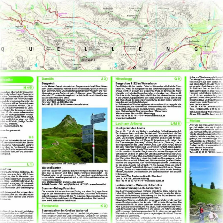 Wanderkarten Und Winterkarten|Wanderkarten Und Winterkarten^PUBLICPRESS BREGENZER WALD 1:35.000 - Wanderkarte
