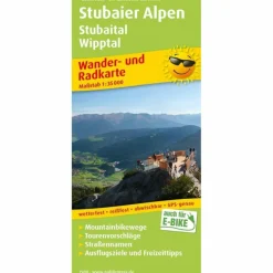 Fahrradkarten|Wanderkarten Und Winterkarten^PUBLICPRESS STUBAIER ALPEN 1:35.000 - Wanderkarte