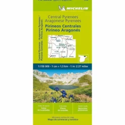 Best PYRENEES CENTRAL - ZOOM MAP 145 - Straßenkarte Straßenkarten|Straßenkarten