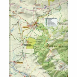 Online QUERFURT, HELDRUNGEN,  BAD BIBRA UND UMG - Wanderkarte Fahrradkarten|Wanderkarten Und Winterkarten