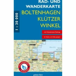 Online RAD- UND WANDERKARTE BOLTENHAGEN, KLÜTZER WINKEL 1:30 000 Fahrradkarten|Wanderkarten Und Winterkarten