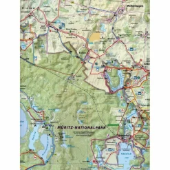 Fahrradkarten|Wanderkarten Und Winterkarten^RAD- UND WANDERKARTE MÜRITZ-NATIONALPARK - Wanderkarte