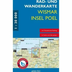 Fahrradkarten|Wanderkarten Und Winterkarten^RAD- UND WANDERKARTE WISMAR, INSEL POEL