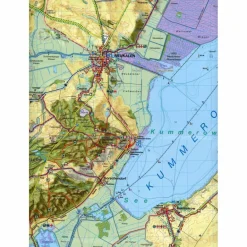Discount RAD-, WANDER- UND GEWÄSSERKARTE KUMMEROWER - Fahrradkarte Fahrradkarten|Gewässerkarten