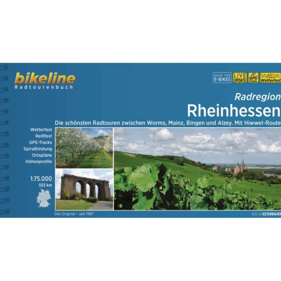 Discount RADATLAS RHEINHESSEN - Radwanderführer Radwanderführer Und Mountainbikeführer
